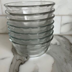 7 Vintage Pyrex #464 10oz